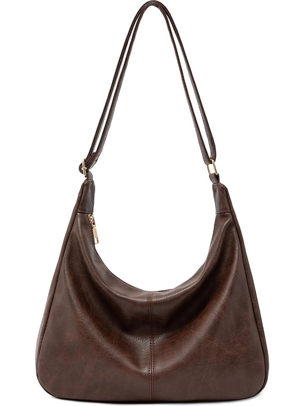 Hobo Bags for Women Foldable Shoulder Handbag CrossBody Purse